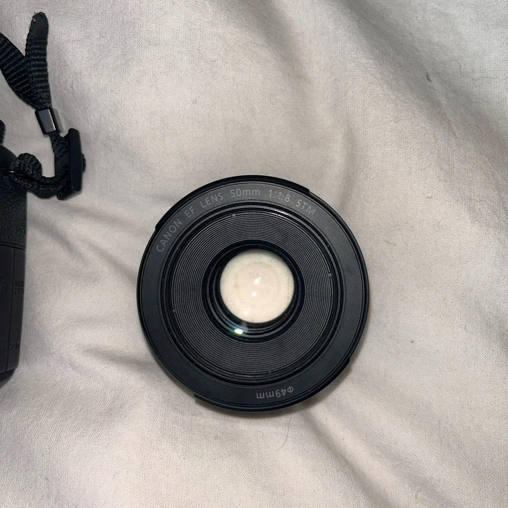 Canon EOS 6D with 50mm 1.8 lens - battery/strap and charger included